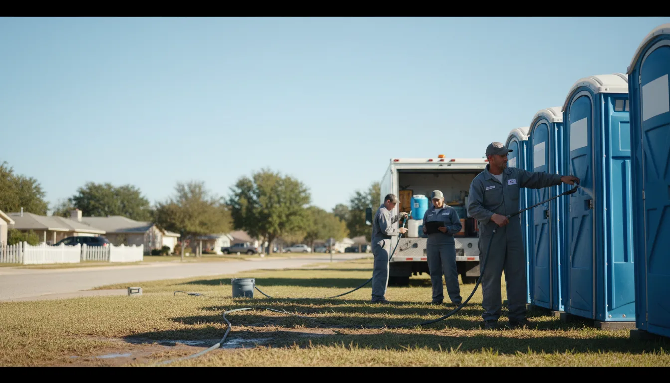 Long-Term Portable Toilet Rental in Mcdavid, FL near me